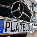 plateLOCK am Mercedes 280 SL